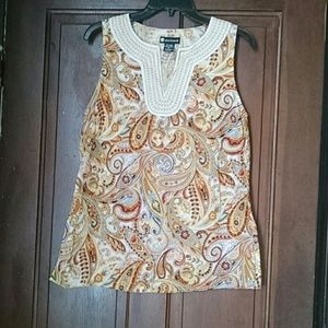 Valerie Bertinelli Sleeveless Tunic